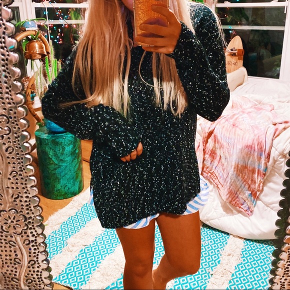 BB Dakota Sweaters - Lace Up Back Starlight Jack Sweater 🌈